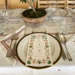 India Hicks Home Fly Linen Napkin | Set Of 4 -Household Items Series IH Napkin 391423