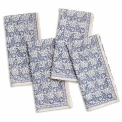 India Hicks Home Pouchette Slate Napkin | Set Of 4