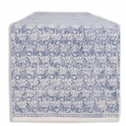 India Hicks Home Pouchette Slate Table Runner -Household Items Series IH Pouchette Slate 3824 544209