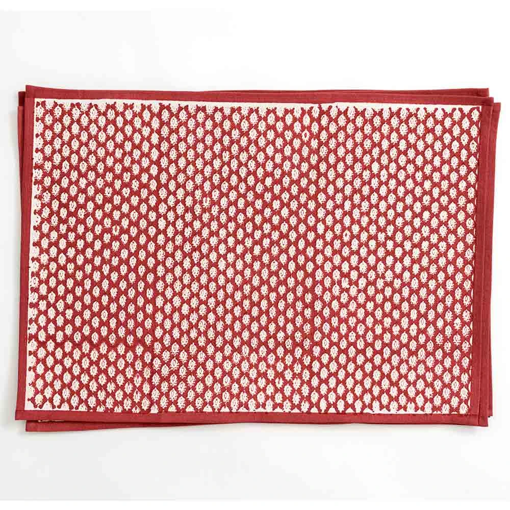 India Hicks Home Pageant Reversed Placemat | Set Of 4 3 India Hicks Home Pageant Reversed Placemat | Set Of 4