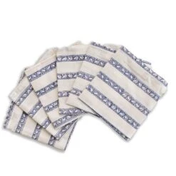 India Hicks Home Skinny Shell Cocktail Napkins | Set Of 6