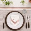 India Hicks Home Fly Linen Napkin | Set Of 4 -Household Items Series IHFly DSC 3217 659210