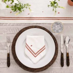 India Hicks Home Fly Linen Napkin | Set Of 4