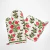 Pom Bells Fern & Poppy Oven Mitt Set -Household Items Series IMG 0620 Edit 724922
