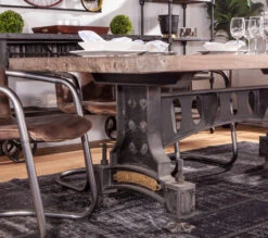 Sterling Industrial Officer's Mess Teak Wood Dining Table 10 Sterling Industrial Officer's Mess Teak Wood Dining Table -Household Items Series IMG 9075