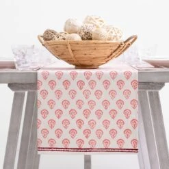 India Hicks Home Carnation Blush Table Runner