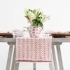 India Hicks Home Palm Avenue Blush Table Runner