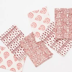 India Hicks Home Multi Blush Cocktail Napkin | Set Of 6