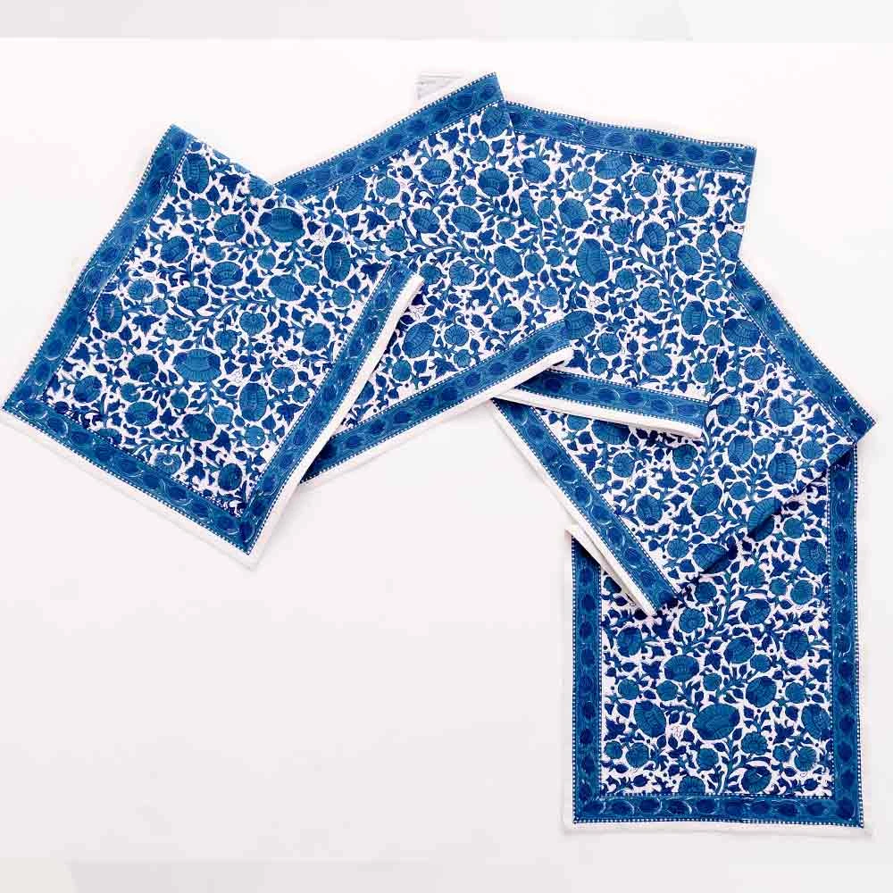 Indigo Blossom Table Runner 3 Indigo Blossom Table Runner