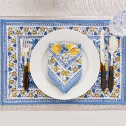 Lemon Grove Placemat | Set Of 4 -Household Items Series Lemon Grove mat web 723851