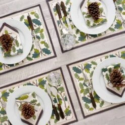 Maple & Acorn Placemat | Set Of 4