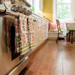 Pom Bells Fern & Poppy Tea Towels -Household Items Series Melograno Tea Towel 283406