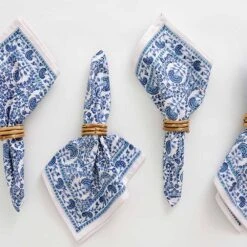 Wrapped Bamboo Napkin Rings | Set 4 -Household Items Series Napkin RIngs 0014 DSC 8334 jpg 137198