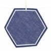 Navy Framed Hexagon Jute Placemat | Set Of 4 1 Navy Framed Hexagon Jute Placemat | Set Of 4 -Household Items Series Navy Framed Hexagon Jute Placemat Clothesline 100 201362 6120ada4 39a4 4214 9d08 e3da33be8a58
