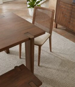 Dellio Solid Mango Wood 72" Dining Table In Acorn Brown -Household Items Series OakParkDR Det 12 22 f4f39280 e650 418b 85bb 739d6a83a916