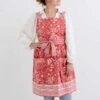 Pomegranate Poppy Apron