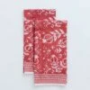 Pomegranate Poppy Tea Towels 1 Pomegranate Poppy Tea Towels -Household Items Series Pomegranate Poppy 02 659752