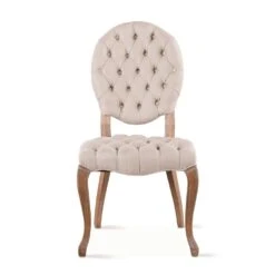 Portia Classic French Formal Dining Chair, Set Of 2