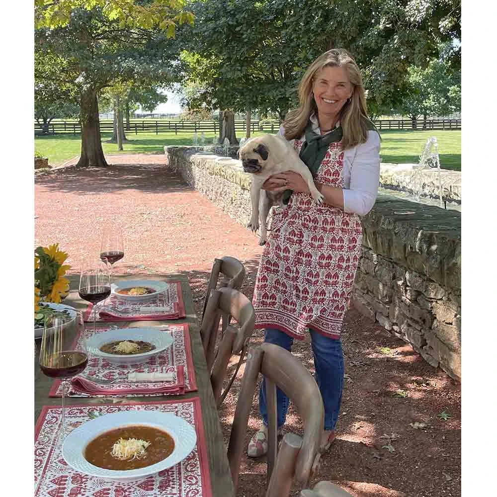 Elephant Parade Red Apron 4 Elephant Parade Red Apron - Image 2