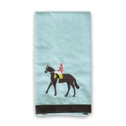 Riders Up Tea Towel (Set Of 2)