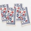 Emma Red & Blue Napkin | Set Of 4 -Household Items Series Screen Shot 2022 10 13 at 3.25.44 PM 428785