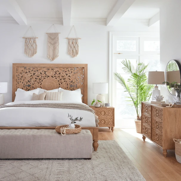 Haveli Traditional Handcarved Bed 17 Haveli Traditional Handcarved Bed - Image 15