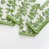 Pom Bells Green Napkin | Set Of 4 -Household Items Series WebReady pom bells green napkins 3 337649