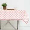 India Hicks Home Carnation Blush Tablecloth -Household Items Series Web IndiaHicks CarnationsBlushTablecloth 2611 840013
