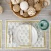 India Hicks Home Carnation Seafoam Placemat | Set Of 4