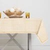 India Hicks Home Palm Avenue Golden Tablecloth 1 India Hicks Home Palm Avenue Golden Tablecloth -Household Items Series Web IndiaHicks PalmAvenueGoldenTablecloth 2373 952025