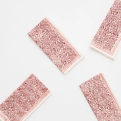 India Hicks Home Seashell Blush Napkin | Set Of 4 -Household Items Series Web IndiaHicks SeashellsBlushNapkins 0593 360298