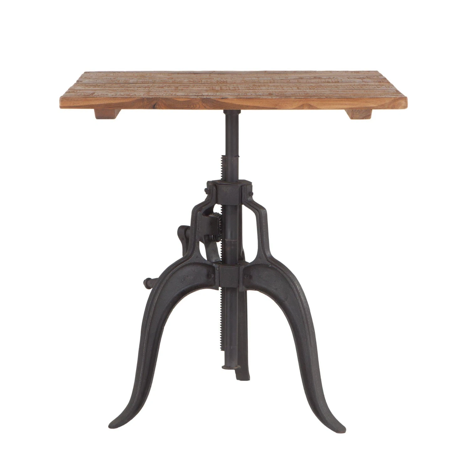 Artezia Farmhouse Industrial Crank Side Table 5 Artezia Farmhouse Industrial Crank Side Table - Image 3
