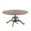 Artezia Industrial Teak Crank Coffee Table 2 Artezia Industrial Teak Crank Coffee Table -Household Items Series ZWAT426 COB