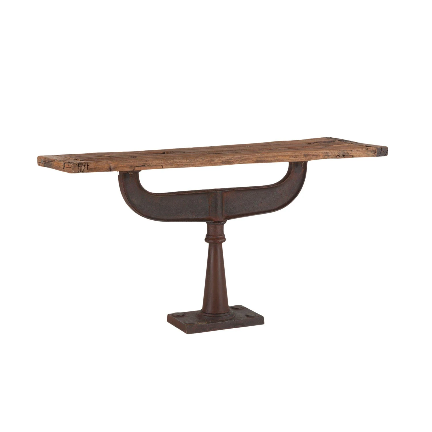 Artezia Rustic Industrial Console Table 4 Artezia Rustic Industrial Console Table - Image 2