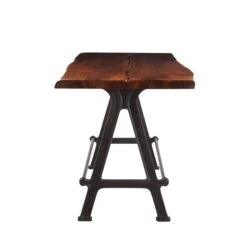 Artezia Acacia Wood Live Edge Gathering Table -Household Items Series ZWATGT72 COB add1