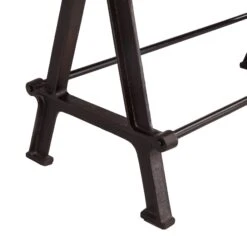 Artezia Acacia Wood Live Edge Gathering Table -Household Items Series ZWATGT72 COB det