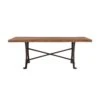 Blayne Rustic Farmhouse Live-Edge Dining Table
