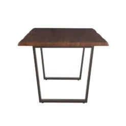 Belfrie 72" Acacia Wood Dining Table -Household Items Series ZWBF7238 COB add1