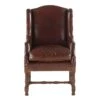 Charles Deconstructed Leather Armchair