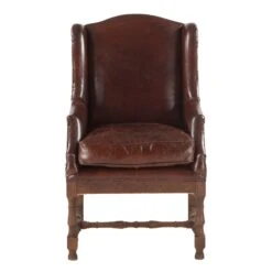 Charles Deconstructed Leather Armchair