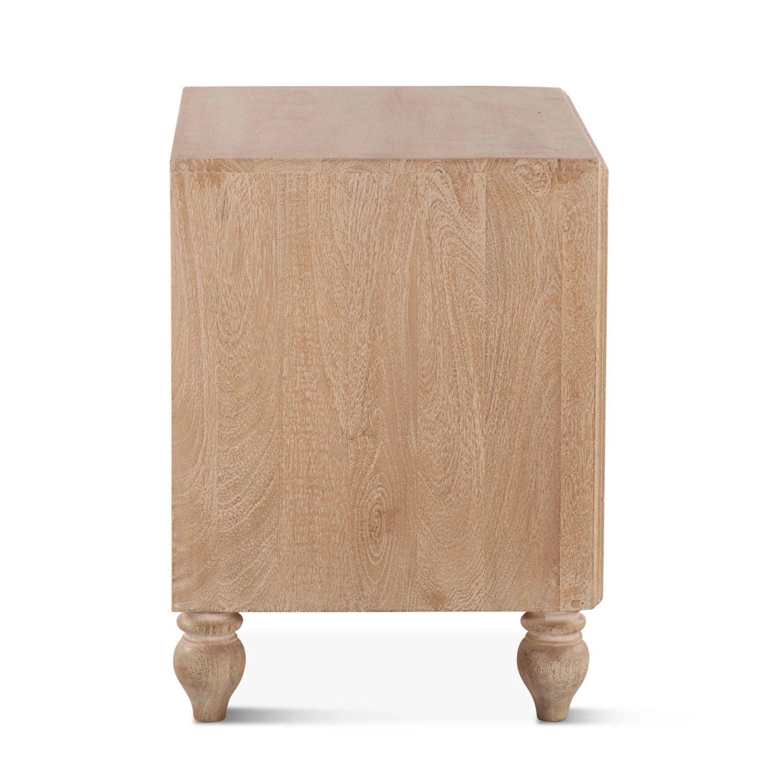 Haveli Traditional Handcarved Nightstand 8 Haveli Traditional Handcarved Nightstand - Image 6