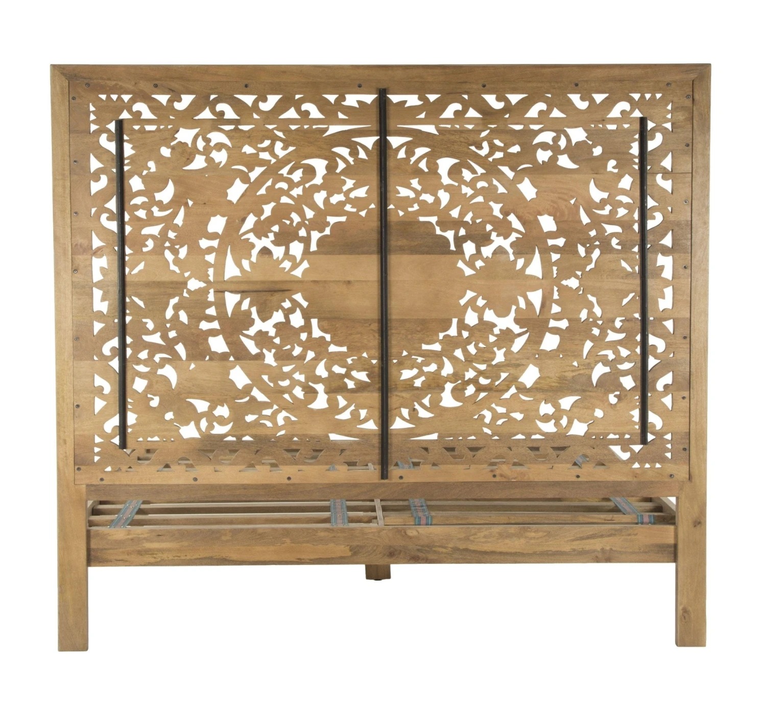 Haveli Traditional Handcarved Bed 7 Haveli Traditional Handcarved Bed - Image 5