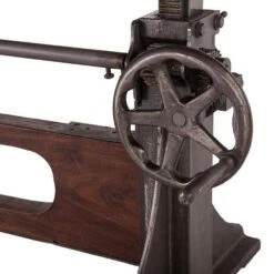 Welles Adjustable Modern Crank Dining Table 14 Welles Adjustable Modern Crank Dining Table -Household Items Series ZWMFDT84 COB det