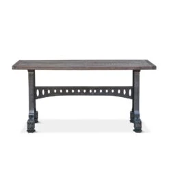 Sterling 66-Inch Cast Iron Console Table