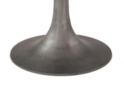 Palm Desert Natural Marble Dining Table With Steel Tulip Base -Household Items Series ZWPDRD48 COB det1