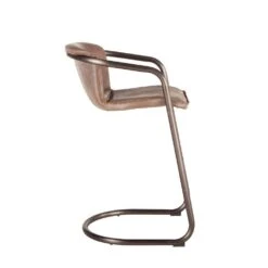 Chiavari Industrial Modern Leather Barstool, Set Of 2 -Household Items Series ZWPFBC22JBG COB add1 e7cdc33b 1a41 4a7d aa76 7e4791b174f4