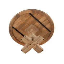 Pengrove Modern Farmhouse Round Dining Table -Household Items Series ZWPG4829 COB det3