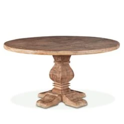 Pengrove Modern Farmhouse Round Dining Table -Household Items Series ZWPG5429