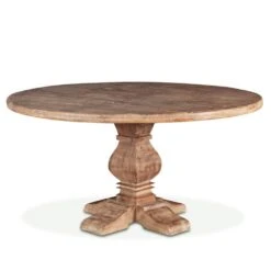 Pengrove Modern Farmhouse Round Dining Table -Household Items Series ZWPG6029