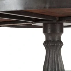 Paxton Rustic Industrial Bistro Table -Household Items Series ZWPX4238 COB det2